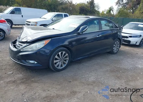 2014 Hyundai Sonata Limited from USA, damaged, VIN 5NPEC4AC4EH886685